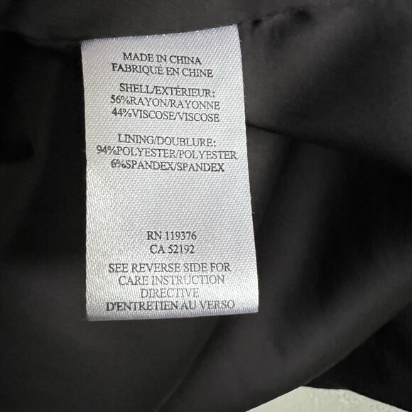 Helmut Lang Womens Black Shift Midi Dress Sleeveless Hi Lo Layer Sz 4 Back Zip - Picture 8 of 8